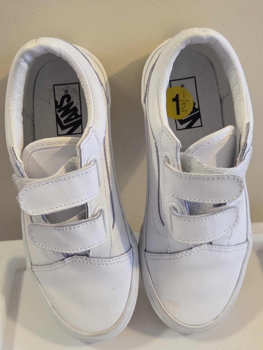 Vans Little Kids White Old Skool Sneakers